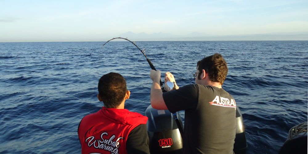 Bali motor boating